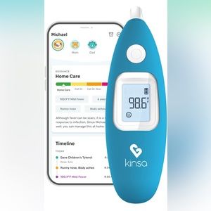 Kinsa SmartEar Ear Smart App Connected Thermometer